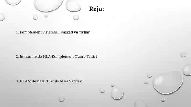 HLA- tizimi (MHC) 2