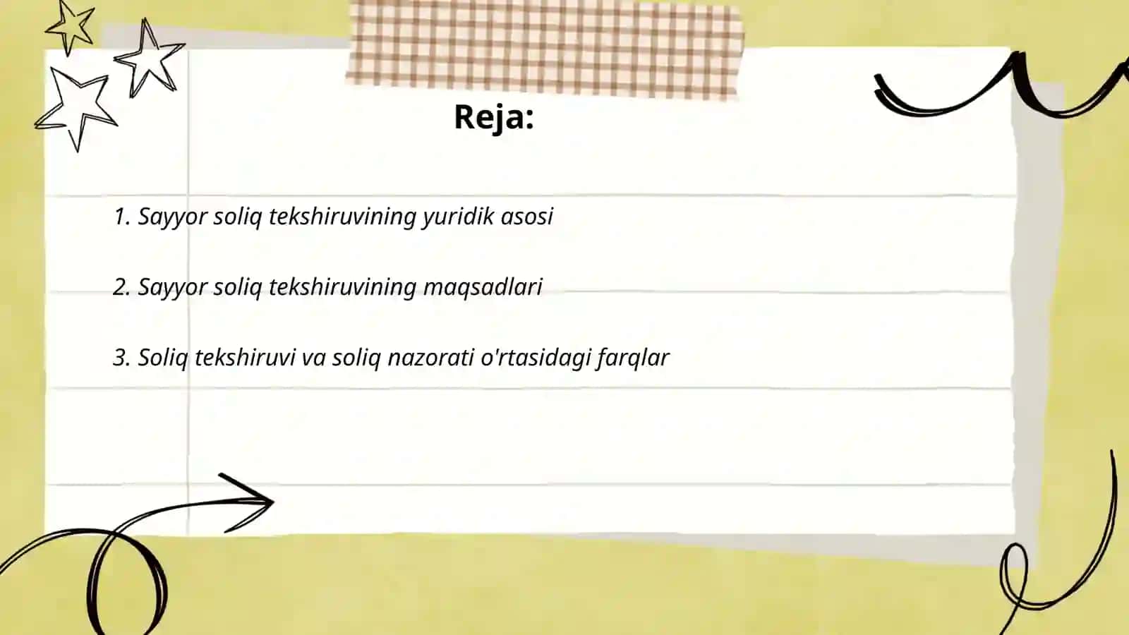 Sayyor soliq tekshiruvi 2