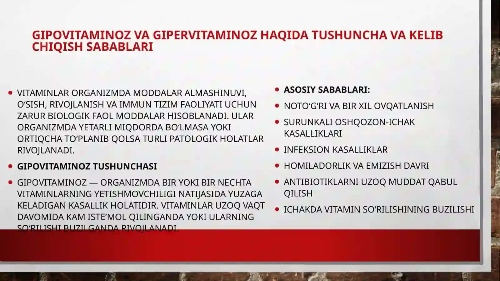 Gipovitaminozvagipervitaminozholatlari 2