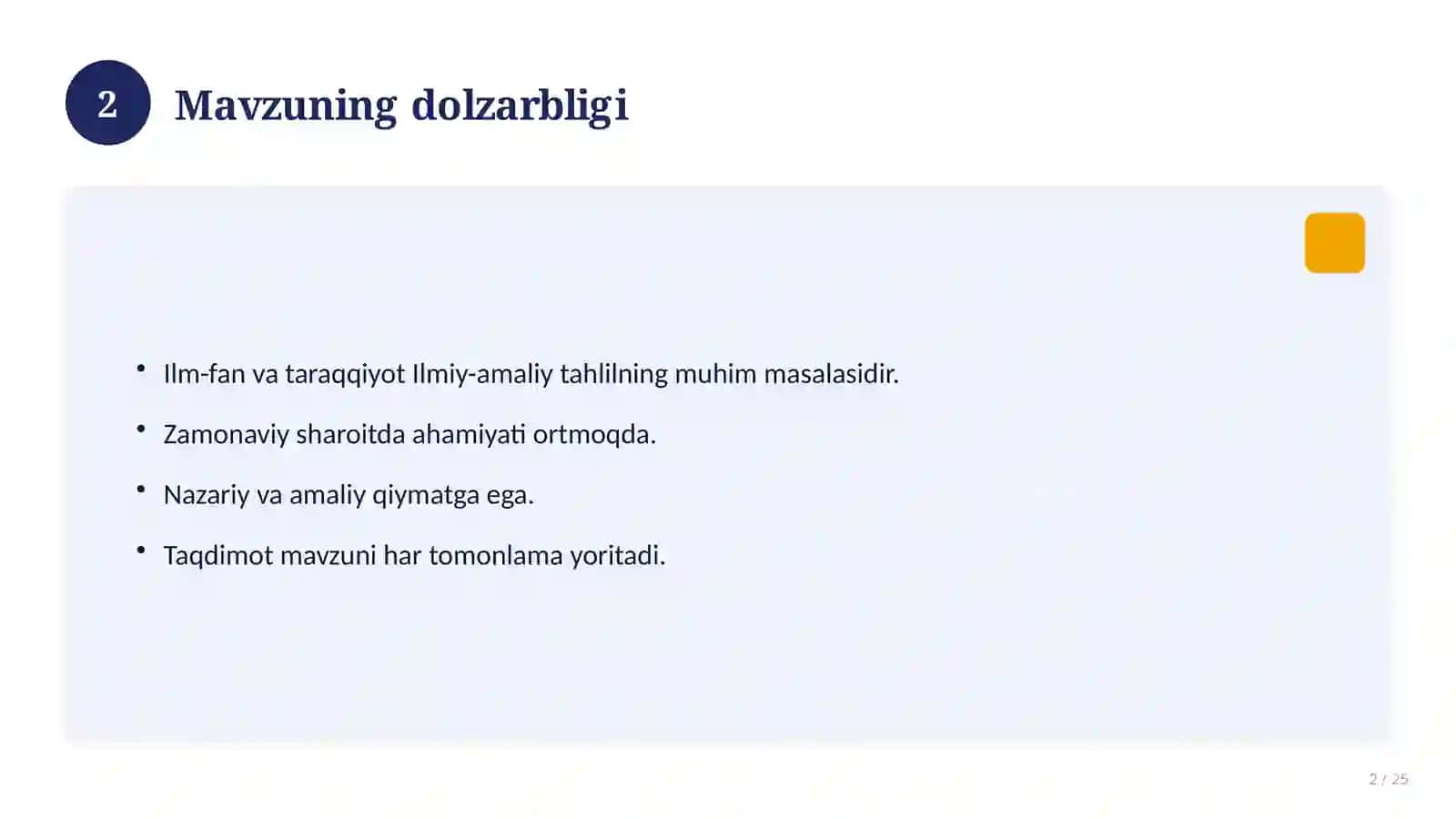 Ilm-fan va taraqqiyot 2