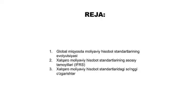 Moliyaviy hisobotning xalqaro standartlari 2