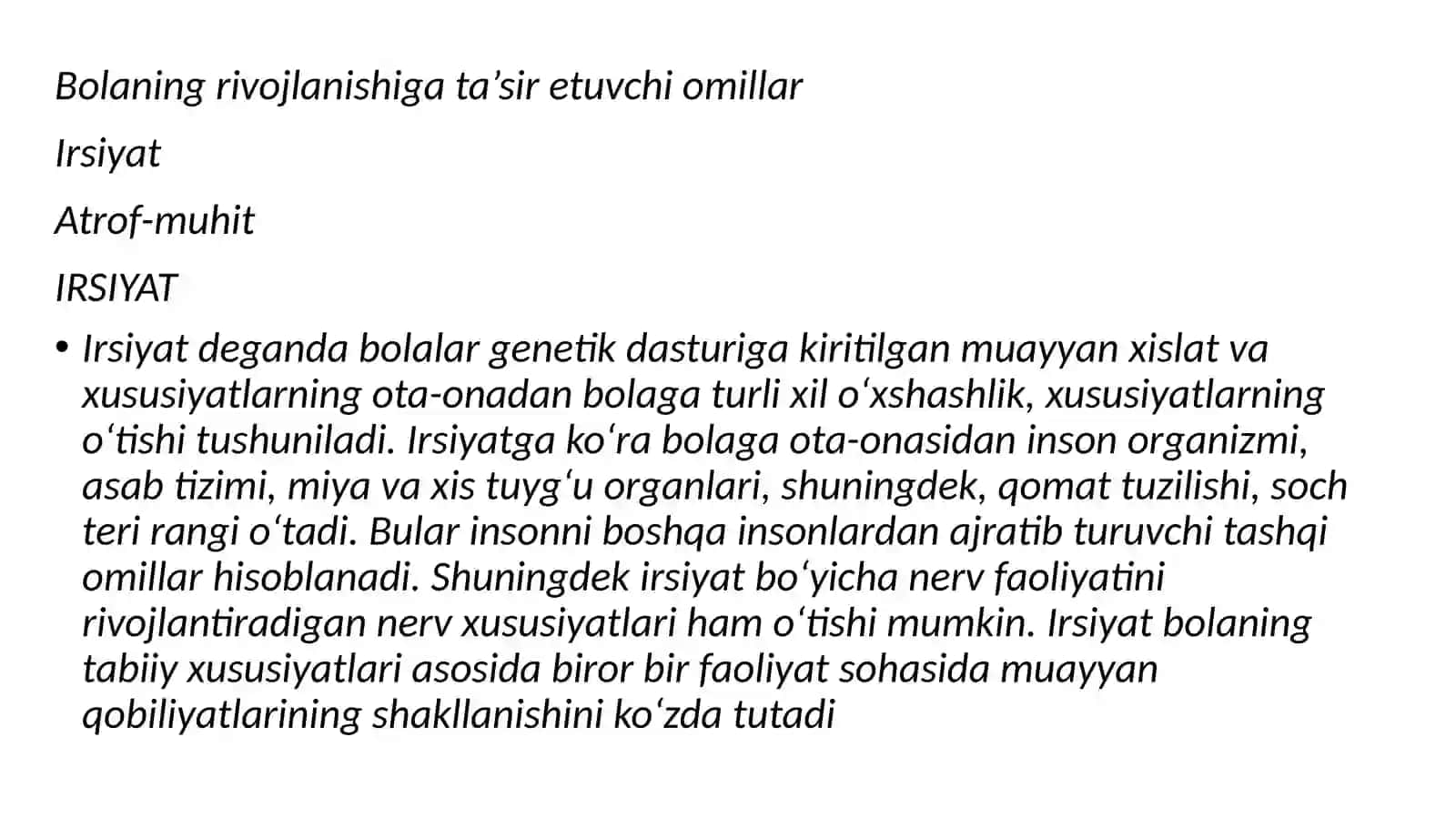 Maktabgacha  yoshdagi  bolalarning  rivojlanishi  va  ta’lim  tarbiyasining  shakillanish  texnologiyalari 2