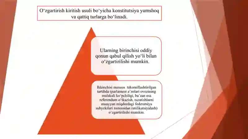 Yumshoq va qattiq konstitutsiyalarning farqi 2