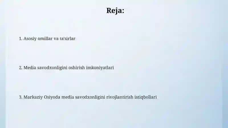 Media savodxonligi 2