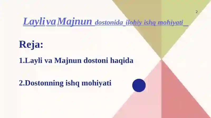 Layli va Majnun 2