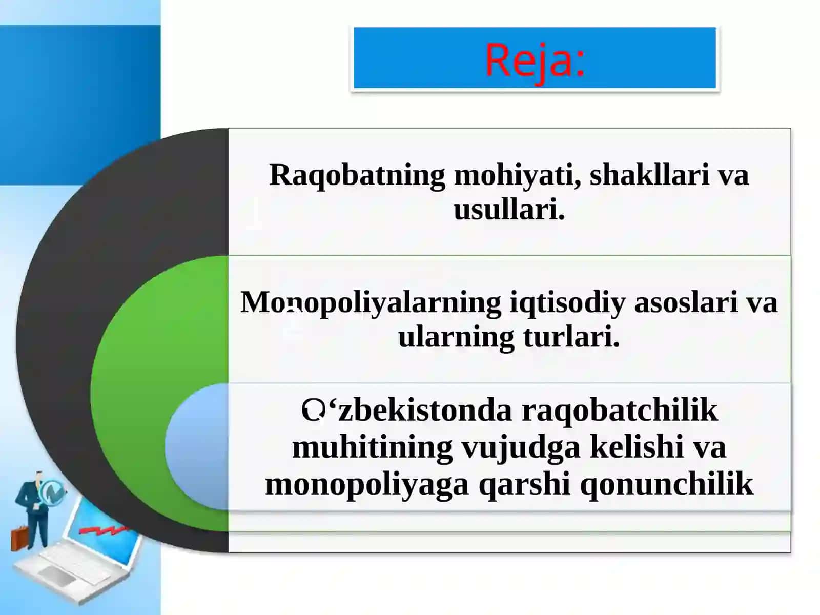 Nomukammal bozorlarda firmalar faoliyati 2