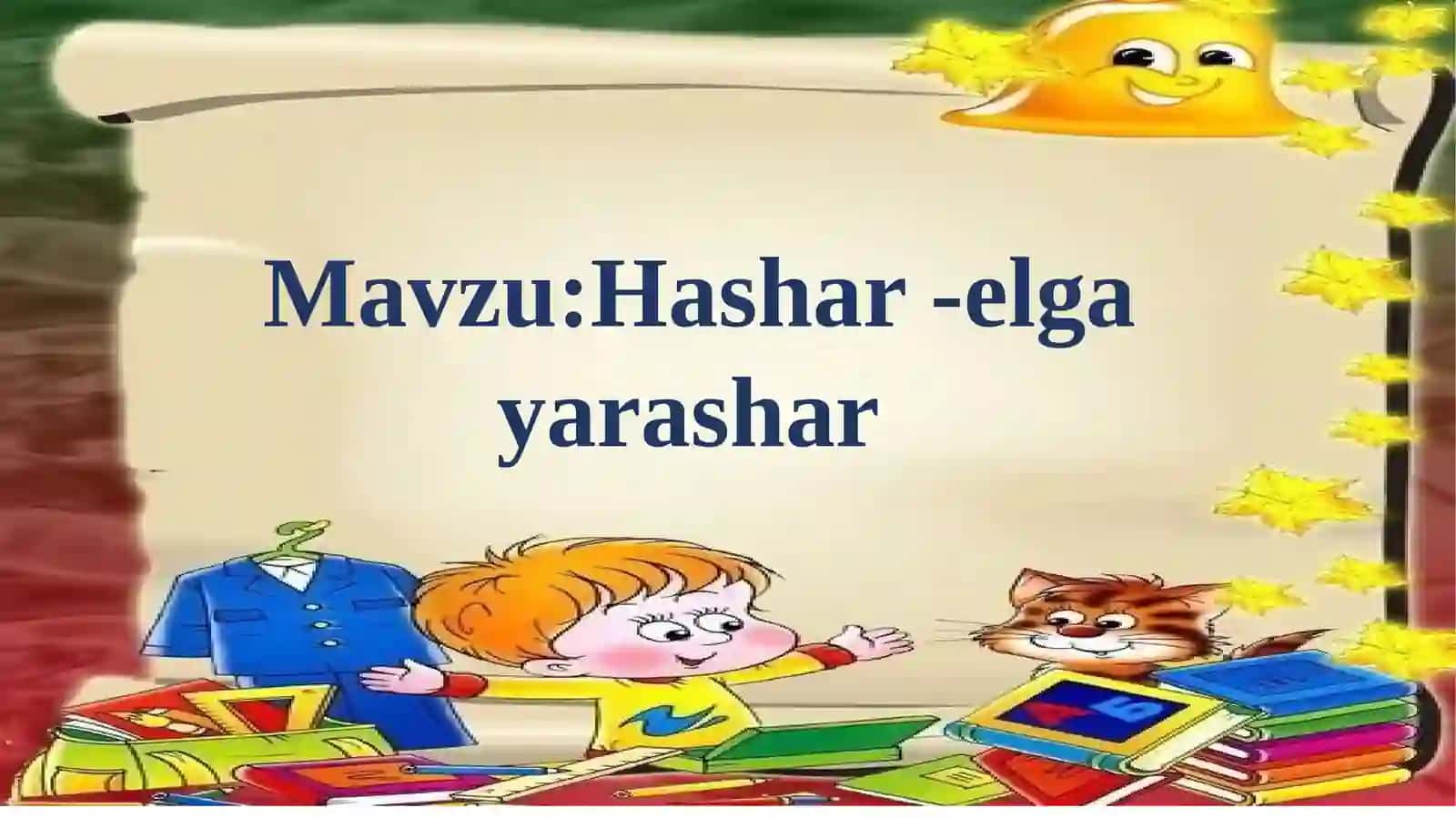 2-sinf ona tili va o`qish savodxonligi fanidan bir soatlik dars taqdimoti 2