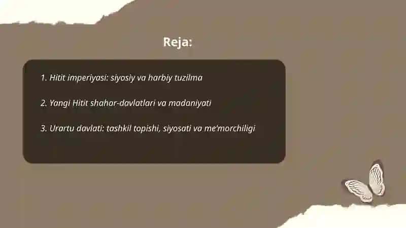 Qadimgi Kichik Osiyo va Kavkaz orti davlatlari 2