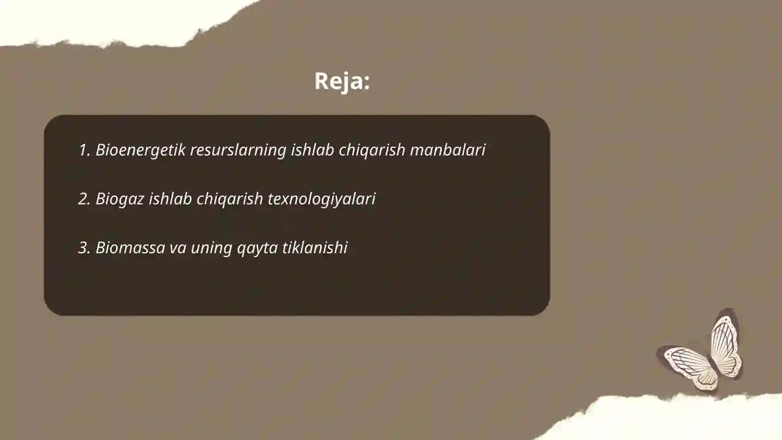 Bioenergetik resurslar 2