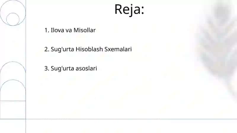 Inshoatlar va ularning hisoblash sxemalari 2