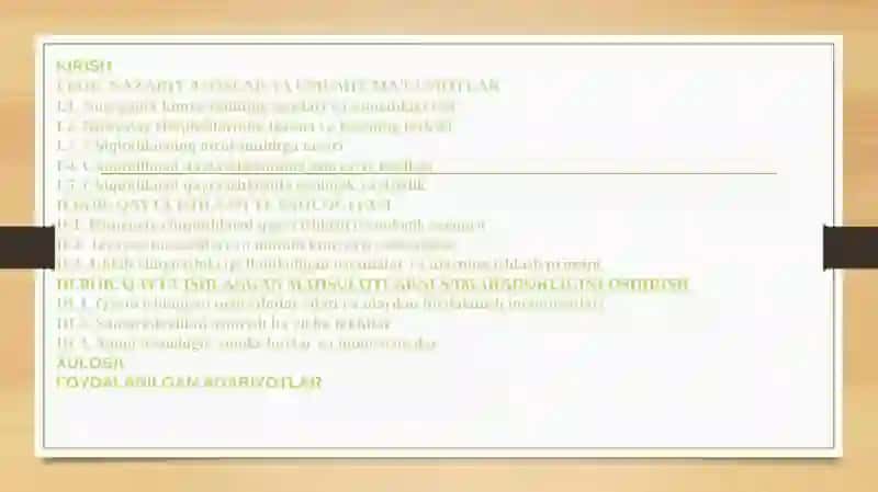 NOORGANIK KIMYO VA CHIQINDILARNI QAYTA ISHLASH 2