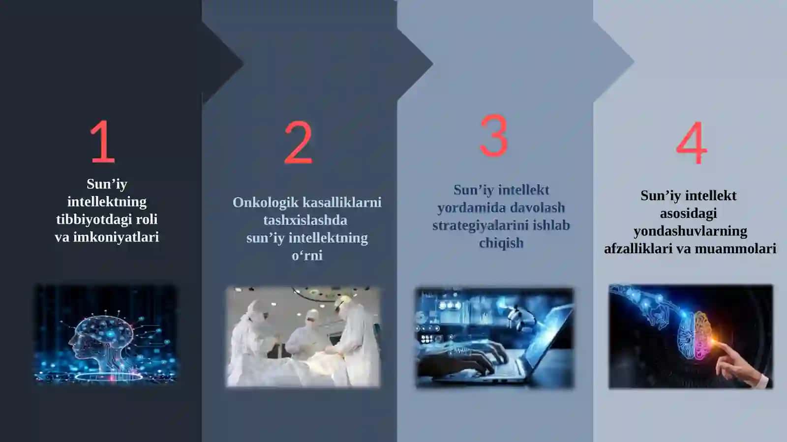 Sun‘iy intellekt asosida onkologik kasalliklarni tashxislash va davolash strategiyasi 2