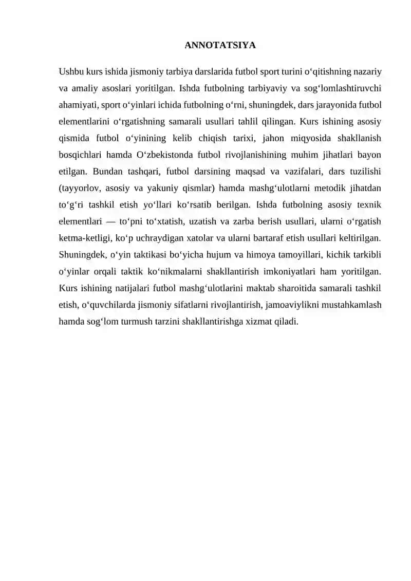 Umumiy o‘rta ta‘lim maktabi jismoniy tarbiya fani 2