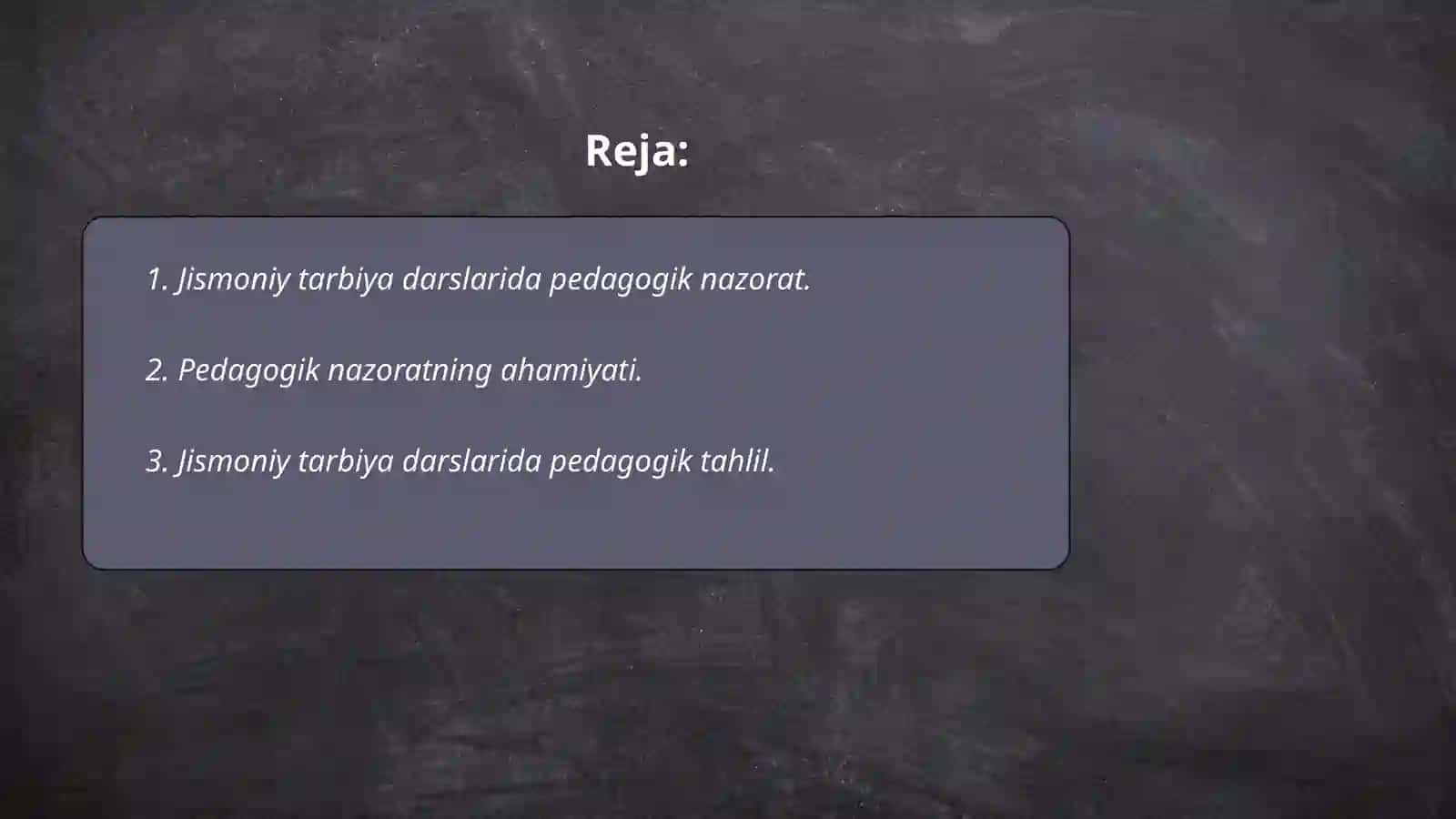 Jismoniy tarbiya darslarida pedagogik nazorat 2