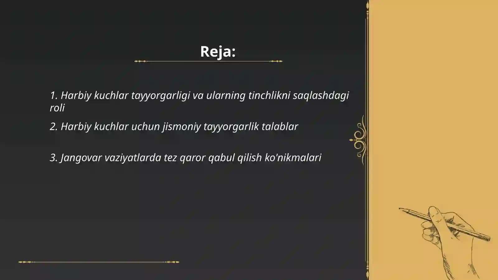Tinchlikni saqlashda operatsiyalarida qatnashuvchi harbiy kuchlar 2