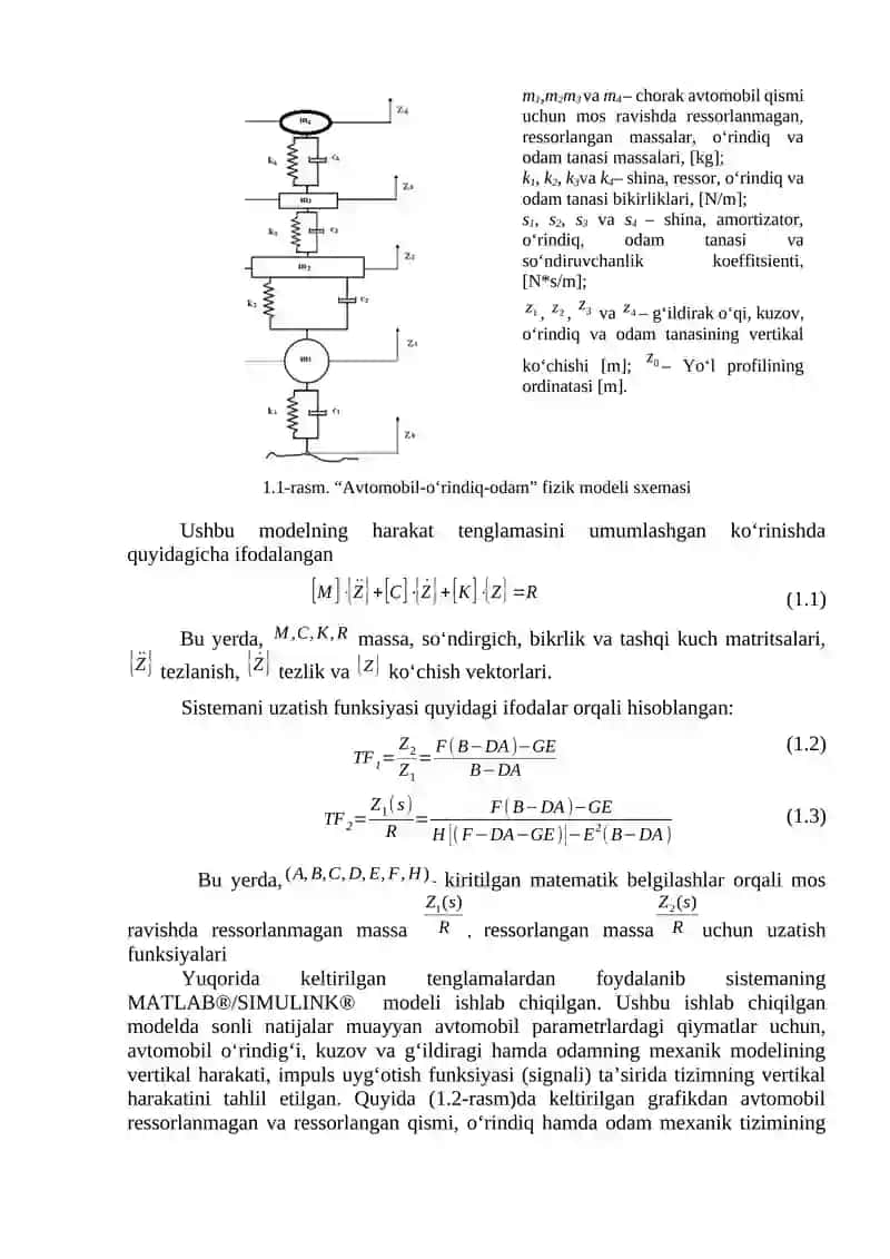 Avtomobil yo‘llarini ekspluatatsiya qilish bo‘yicha mamlakatimizda olib borilgan ilmiy tadqiqotlarning taxlili 2
