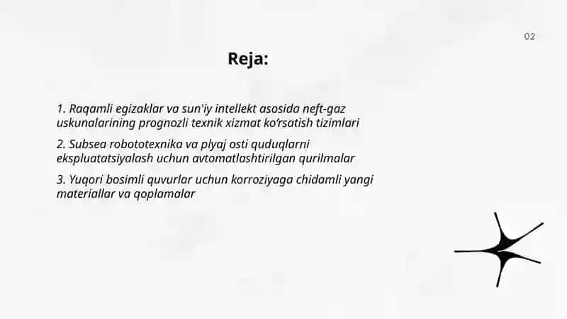 Neft gaz sanoati mashinasozligi perspektiv texnologiyalari va qurilmalari 2