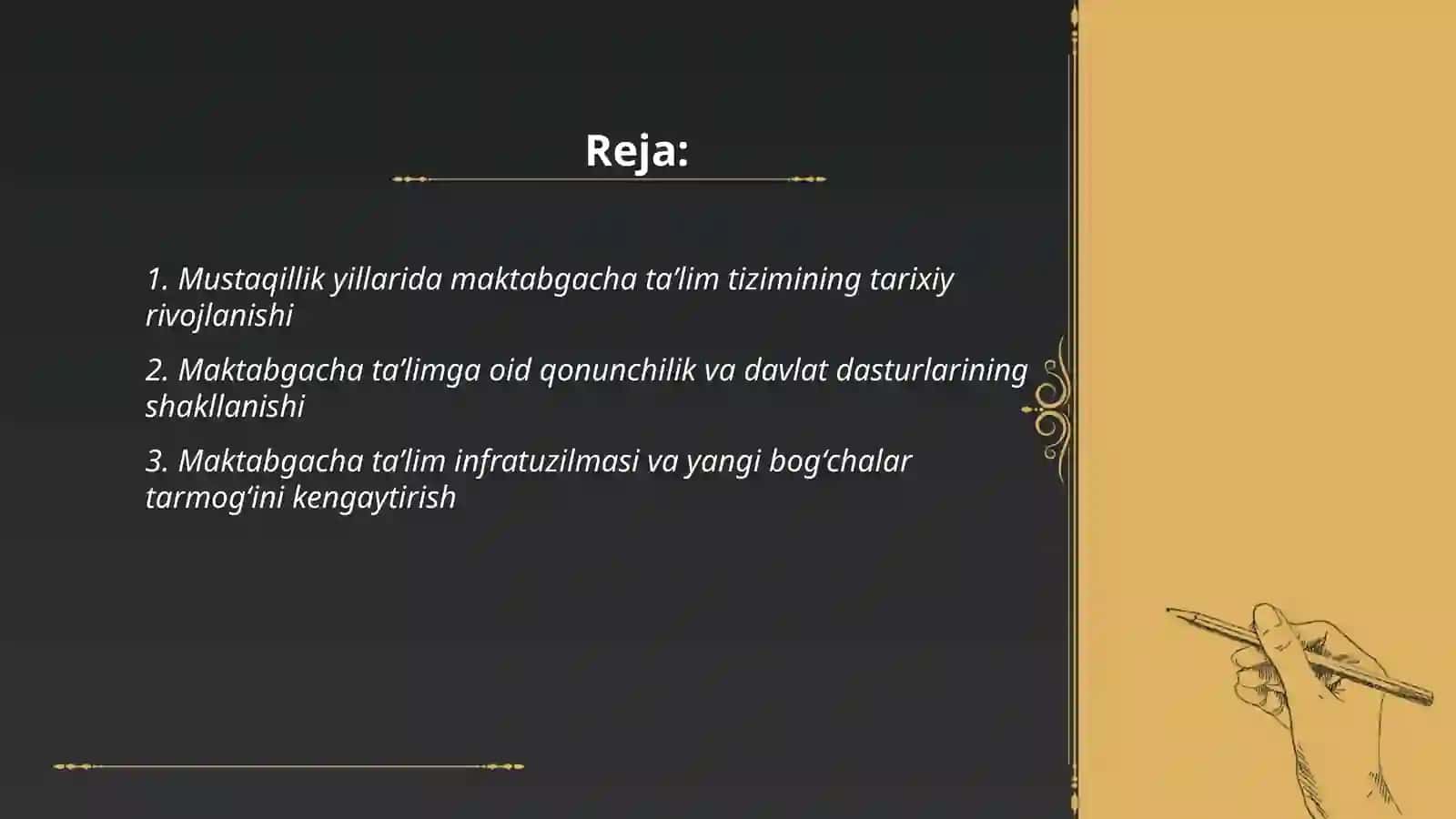 Mustaqillik yillarida maktabgacha taʼlim tizimini rivojlantirish 2