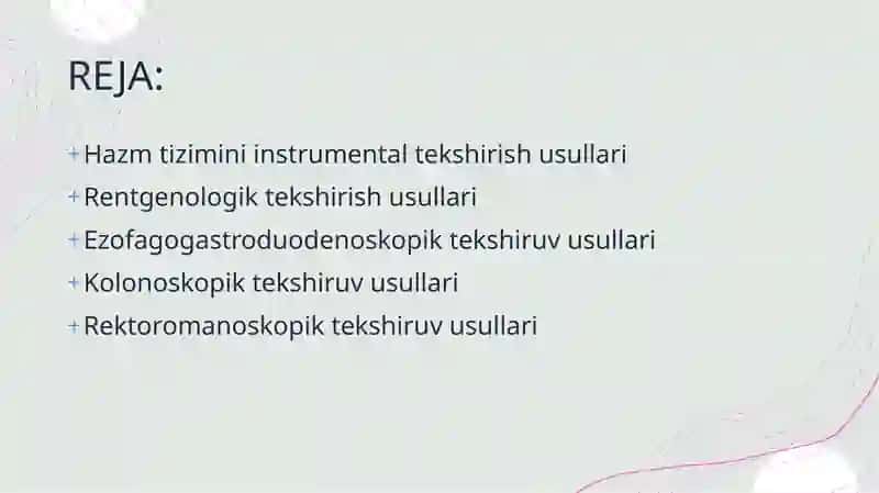 hazm tizimini instrumental tekshirish 2