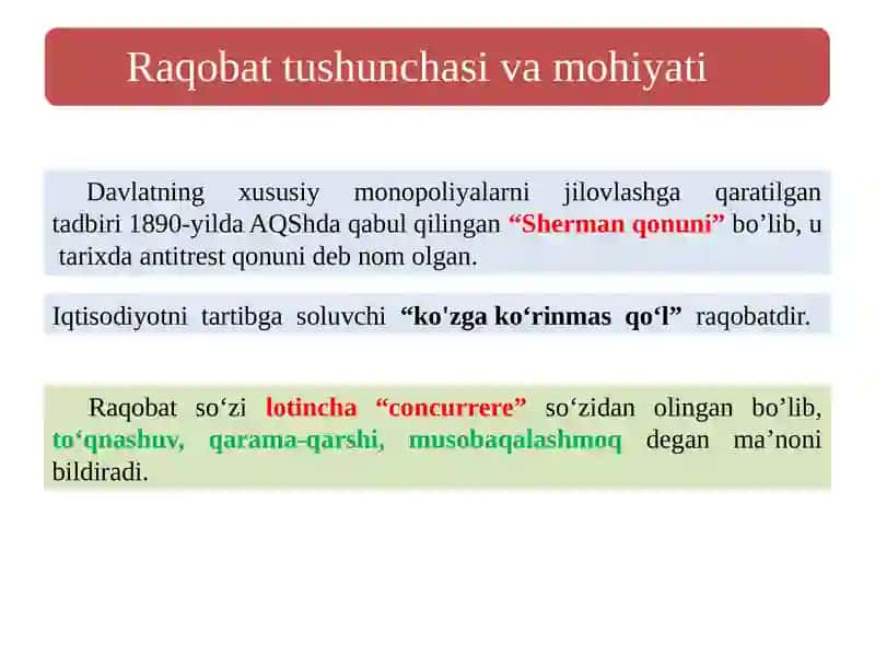 Antimonopol qonunchilik 2