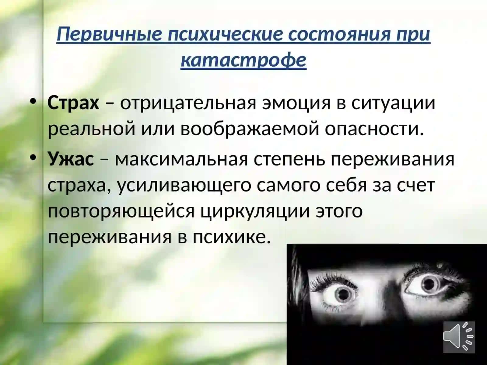 Эмоциональный тонус, аффект, стресс 2