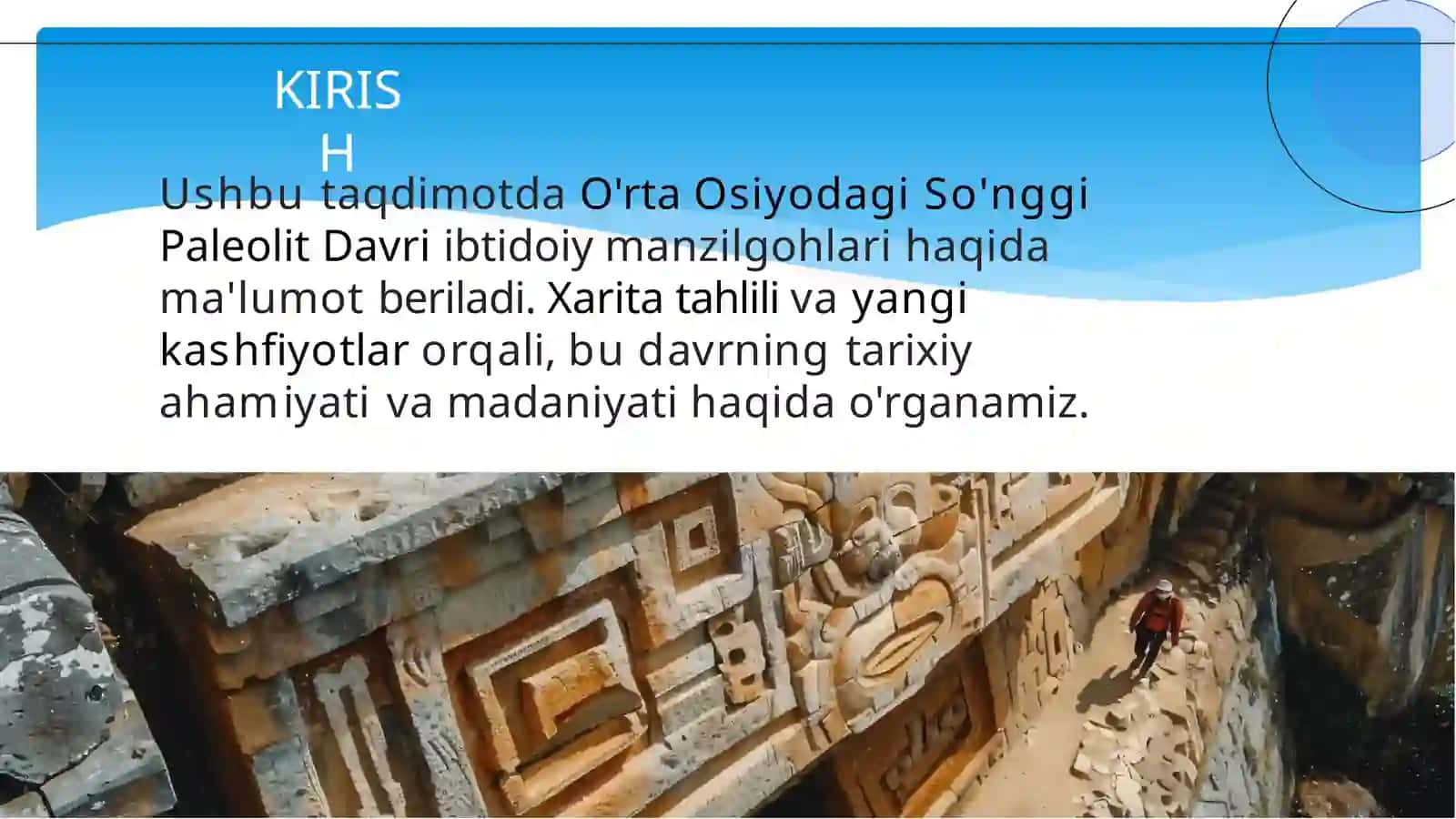 O'rta Osiyodagi so'ngi paleolit davri  ibtidoiy manzilgohlari xaritasini tuzish 2