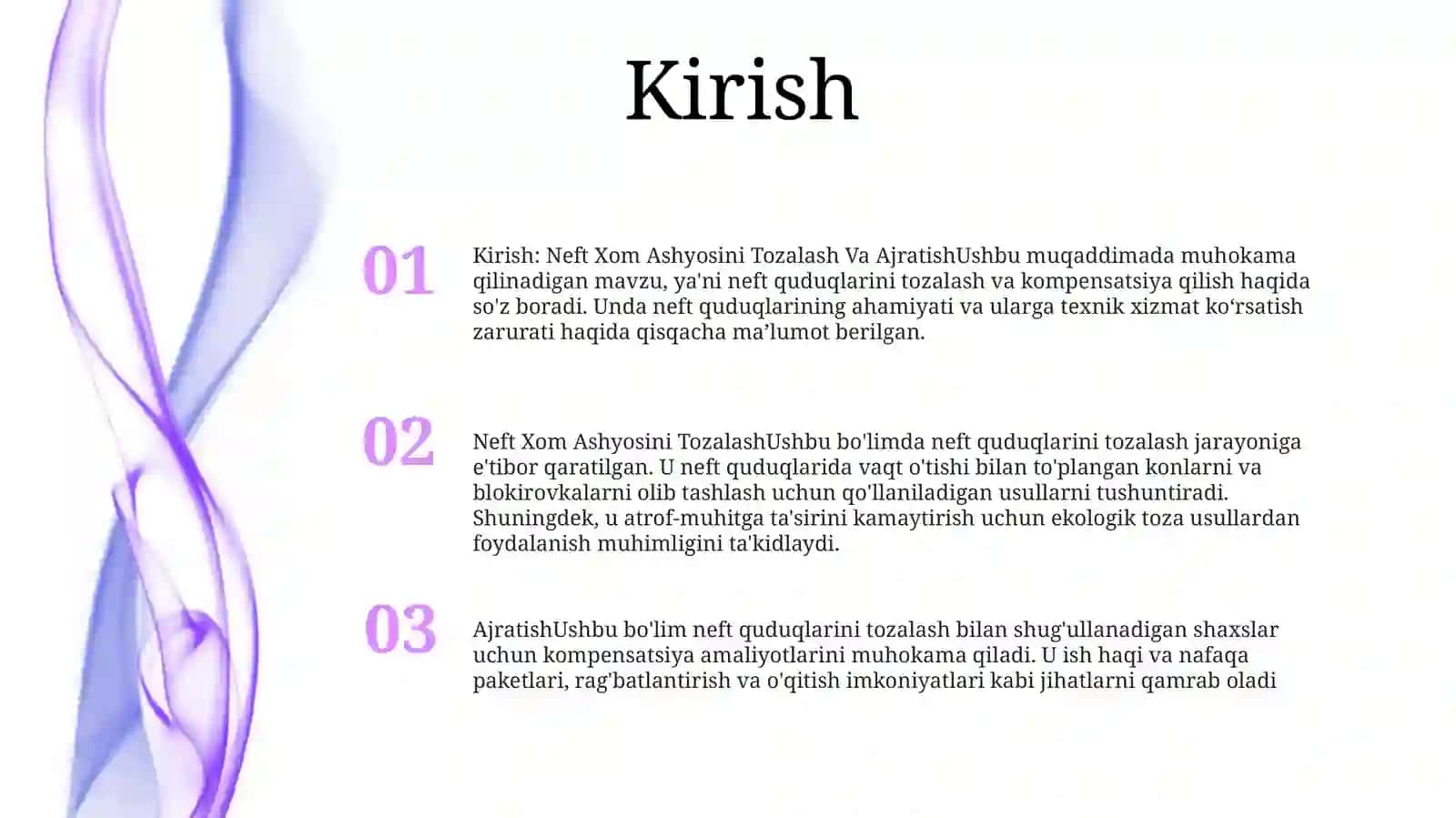 Neft Xom Ashyosini Tozalash Va Ajratish 2