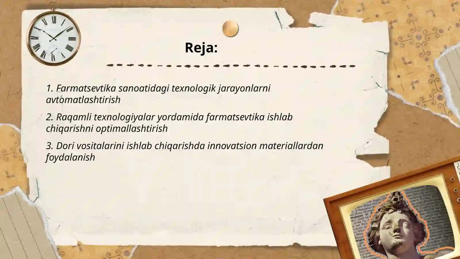 Farmatsevtika sanoatida jarayonlarni zamonaviylashtirish 2