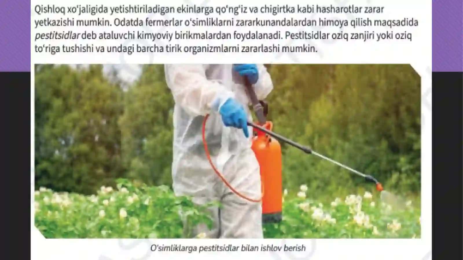 6-sinf Tabiiy fan energiya va moddalar almashinuvi 2