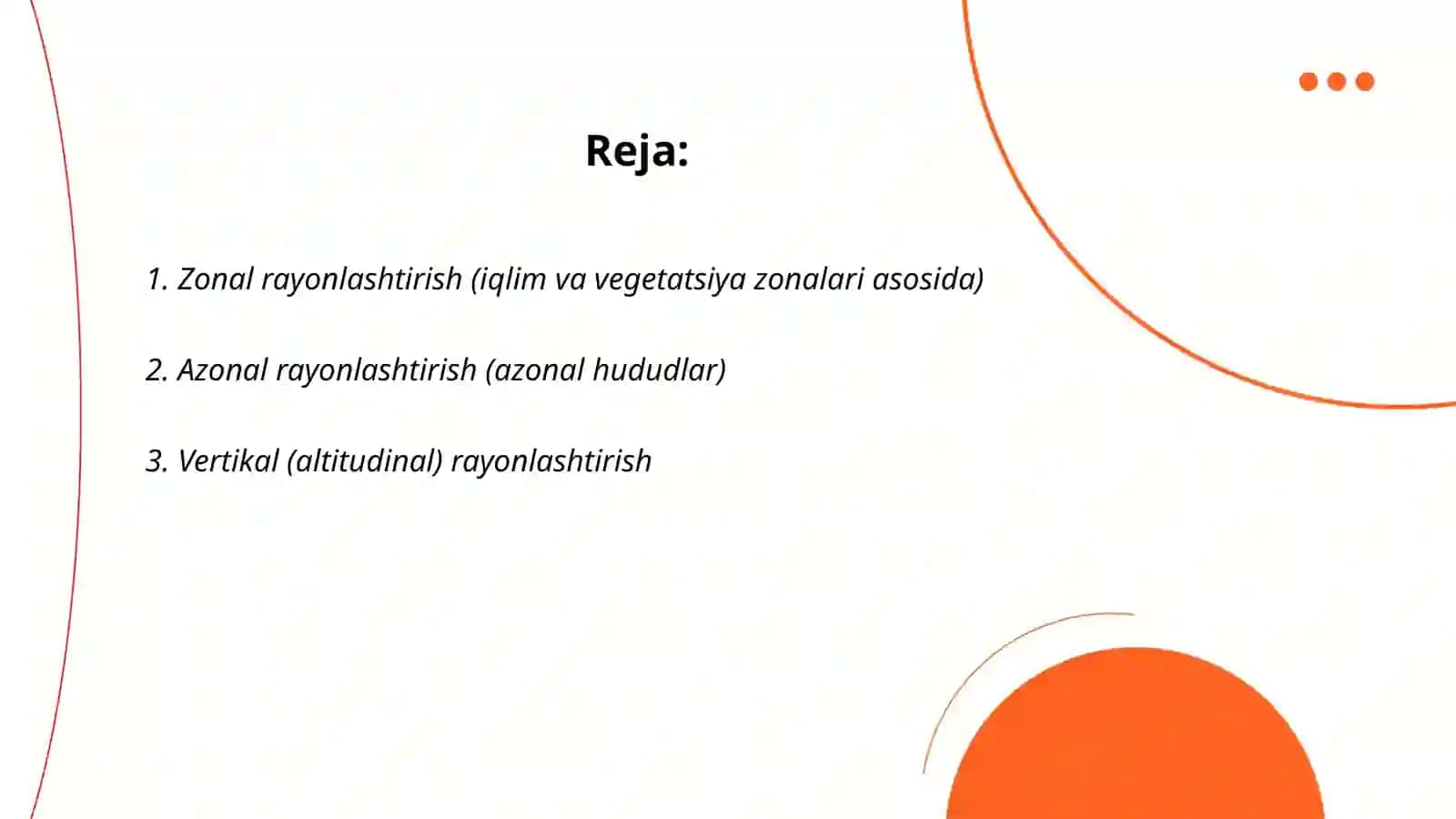 Tabiiy geografik rayonlashtirish xillar 2