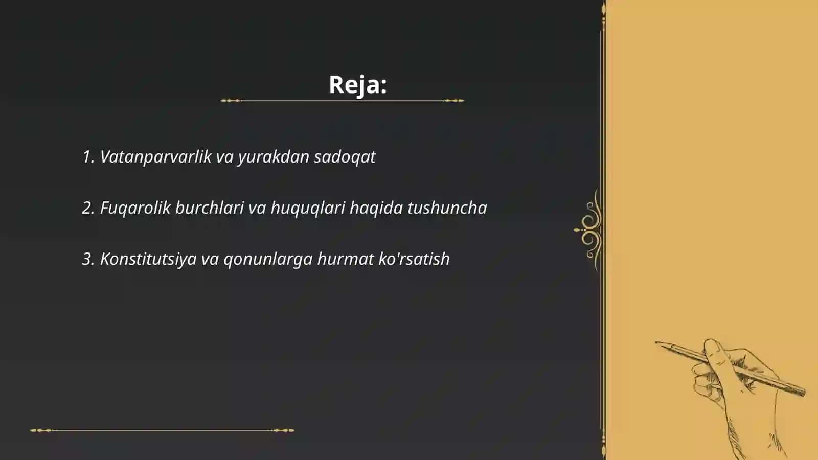 Men-vatanning munosib fuqarosiman 2