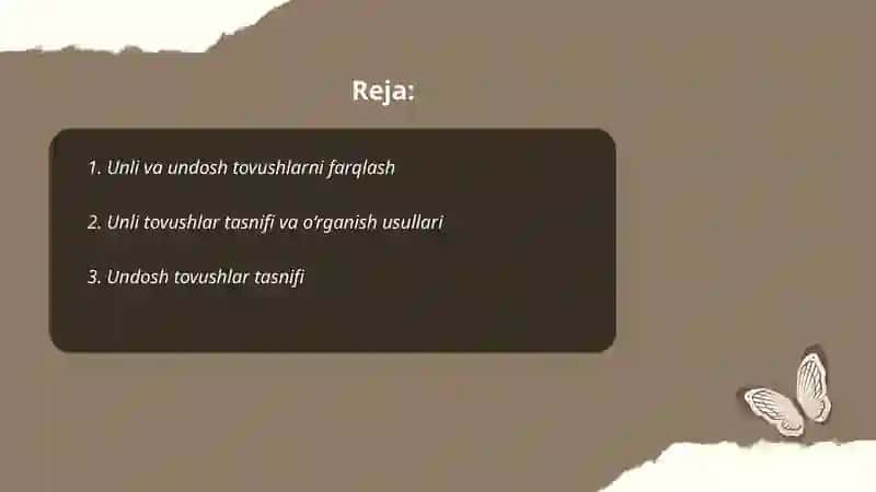 Unli va undosh tovushlarni oʻrganishda leksik mashqlarni tashkil etish 2