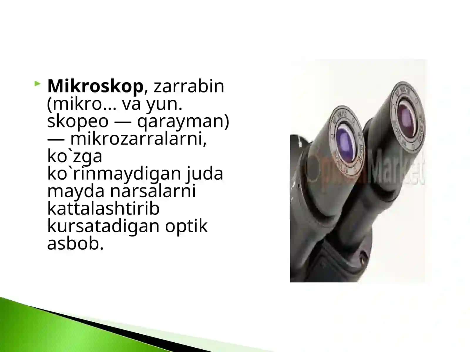 Mikroskop, zarrabin 2