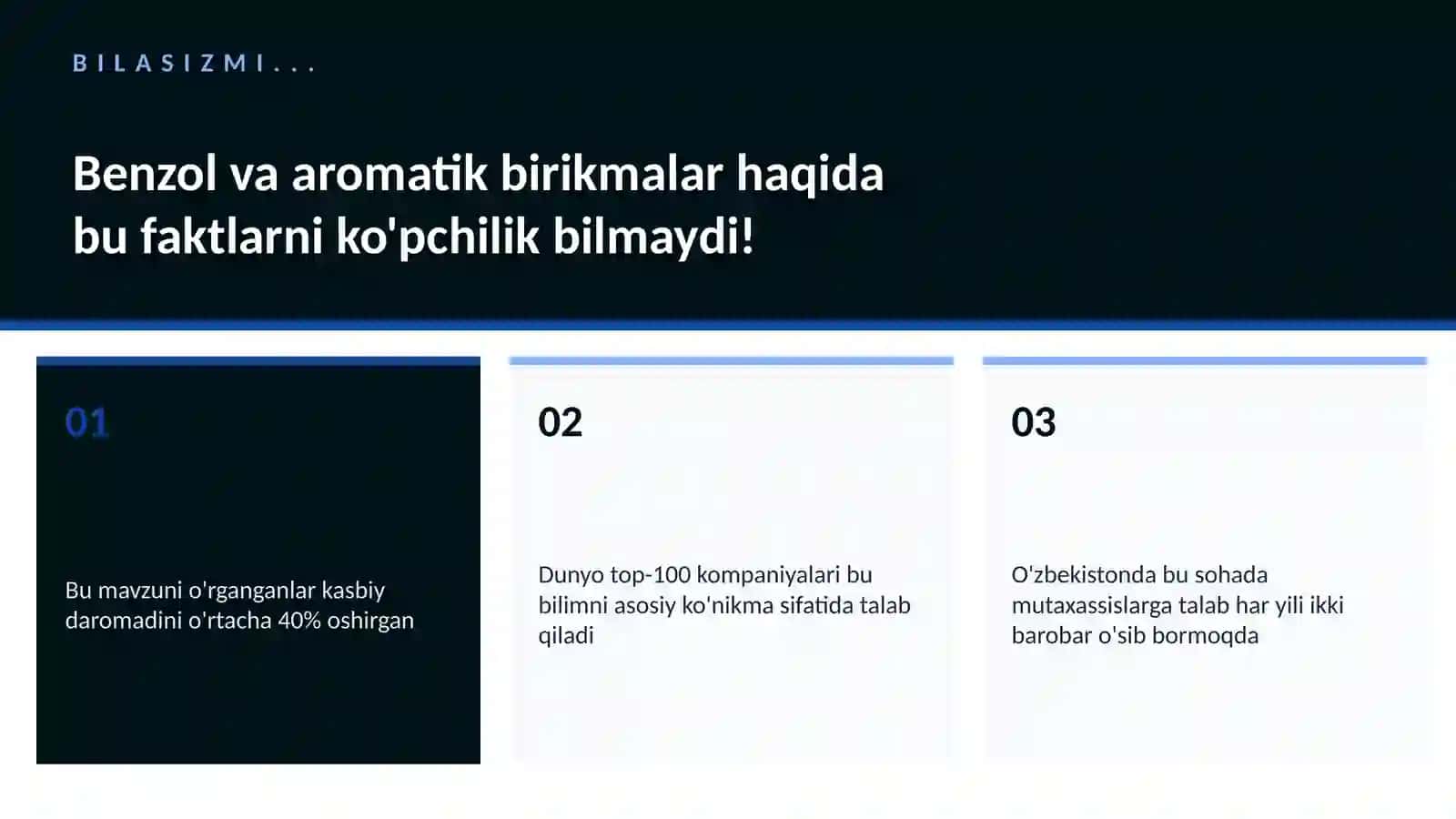 Benzol va aromatik birikmalar 2