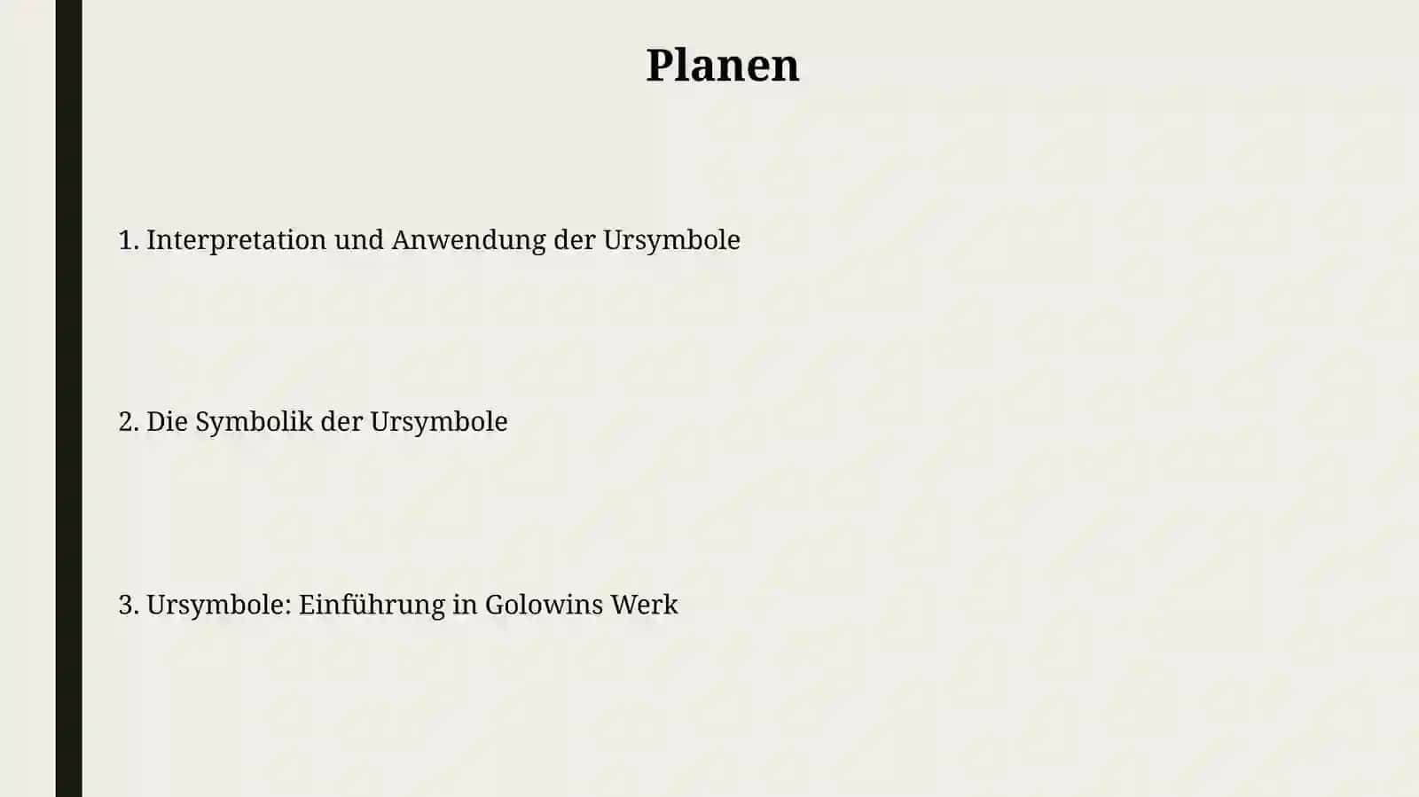 Ursymbole von Sergius Golowin 2