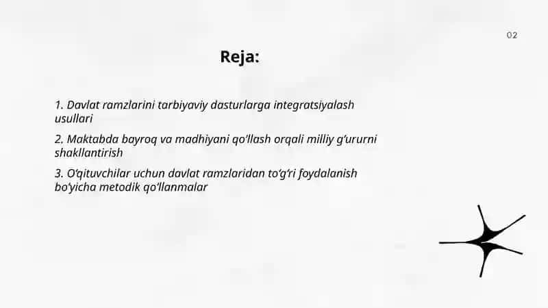 Tarbiya jarayonida davlat ramzlaridan foydalanish 2