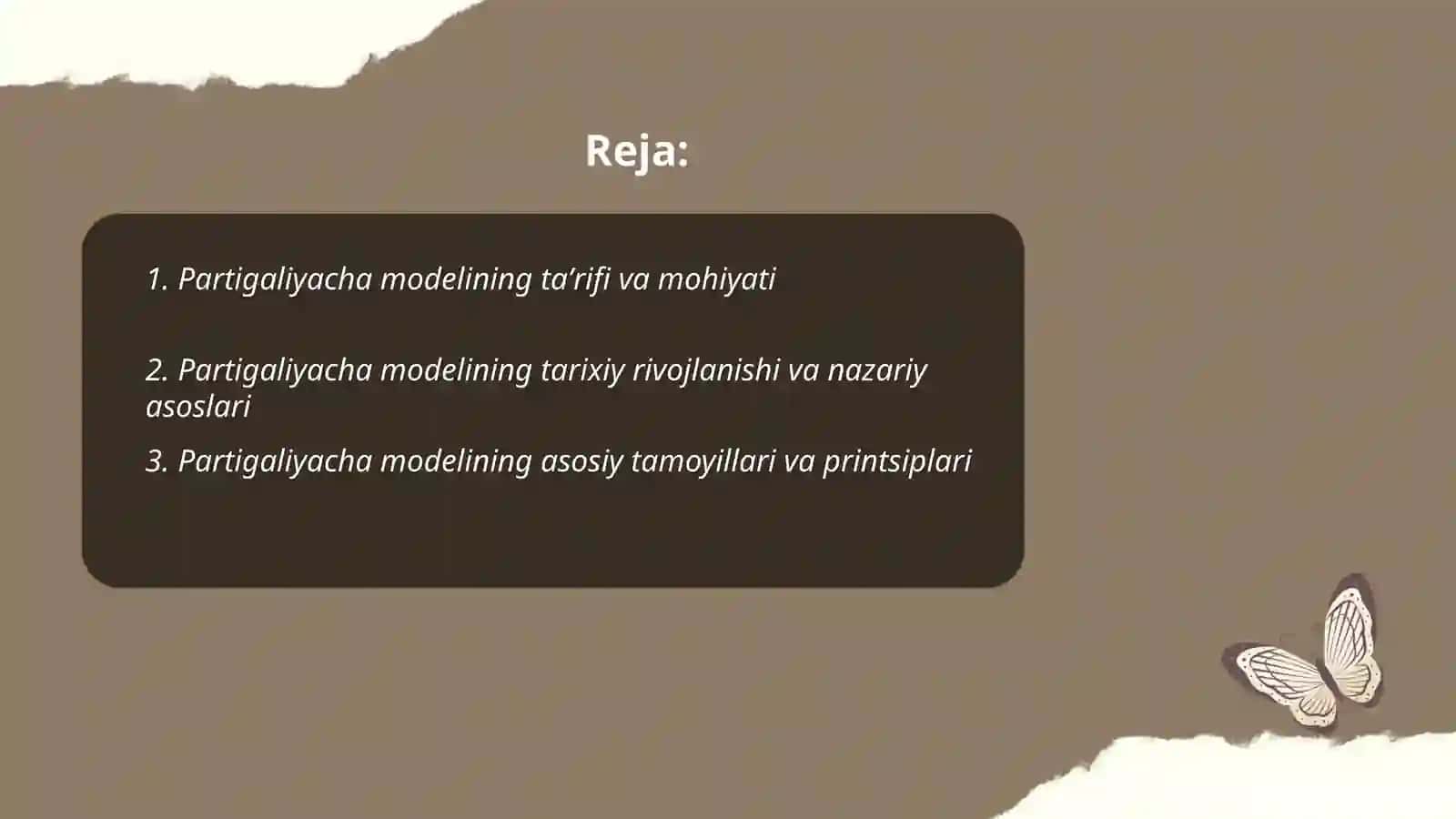 Menejmentning Partigaliyacha modeli va uning asosiy afzalliklari 2