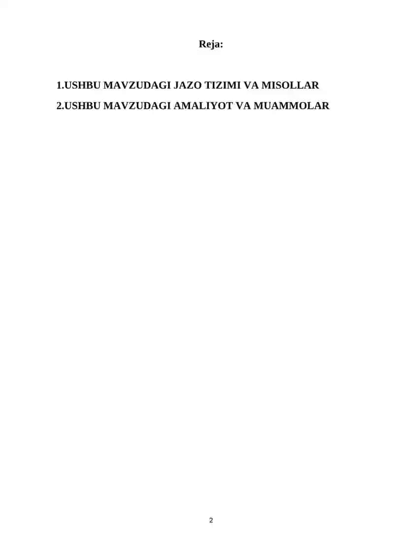 GIYOVANDLIK VOSITALARI, ULARNING ANALOGLARI YOKI PSIXOTROP MODDALARNI QONUNGA XILOF RAVISHDA EGALLASH 2