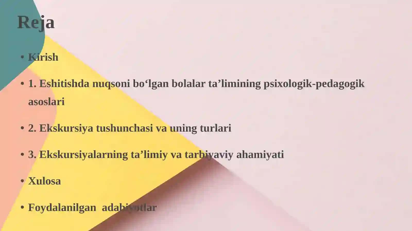 Eshitishdan uqsonib o‘lgan bollar maktab taʼlimida ekskursiyalarning ahamiyati 2