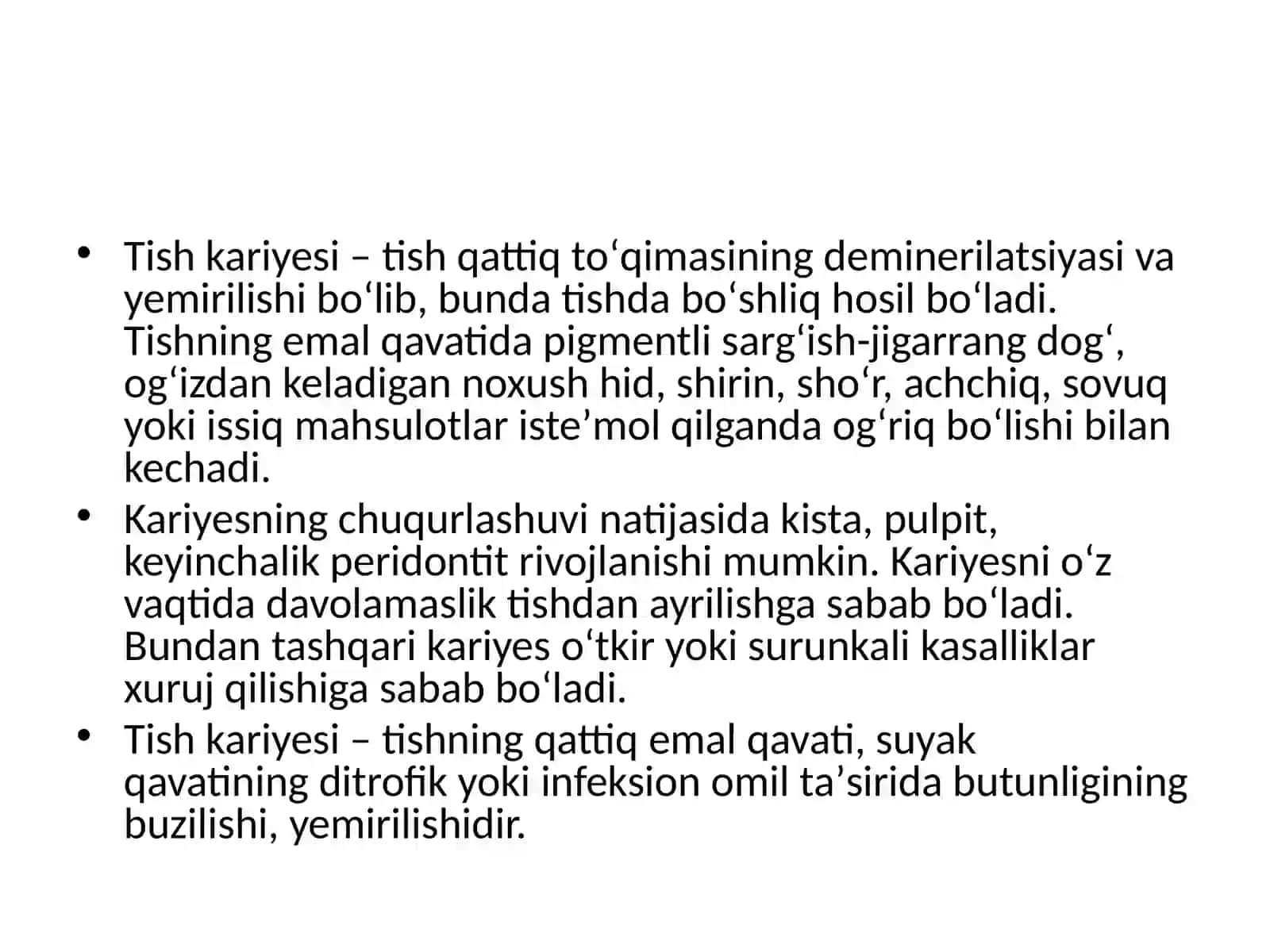 Surunkalii infeksiyao’choqlari mavzusida 2