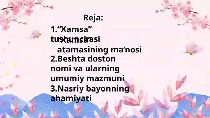 Xamsa dostoni 2