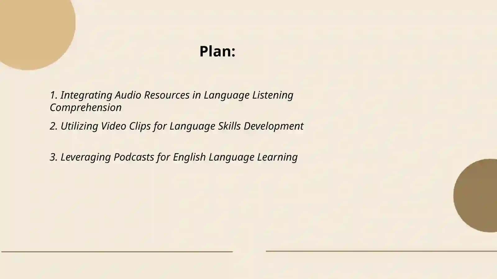 Using texts audio,video and other resources in English language teaching and assessment 2