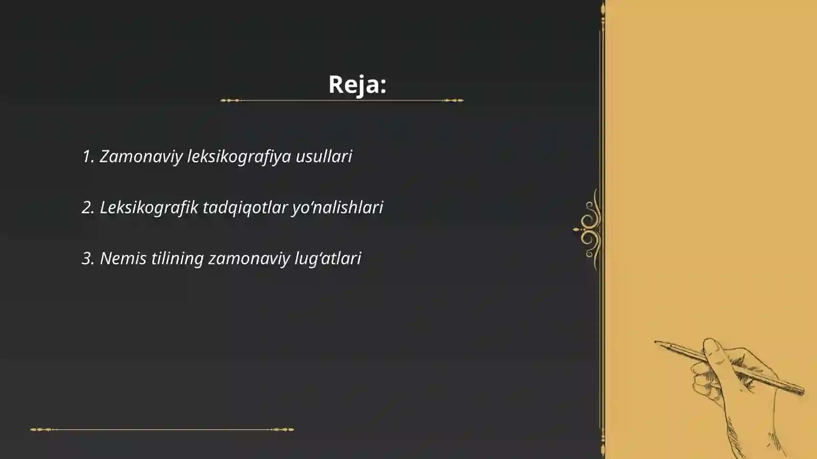 Zamonaviy leksikografiya usullari 2