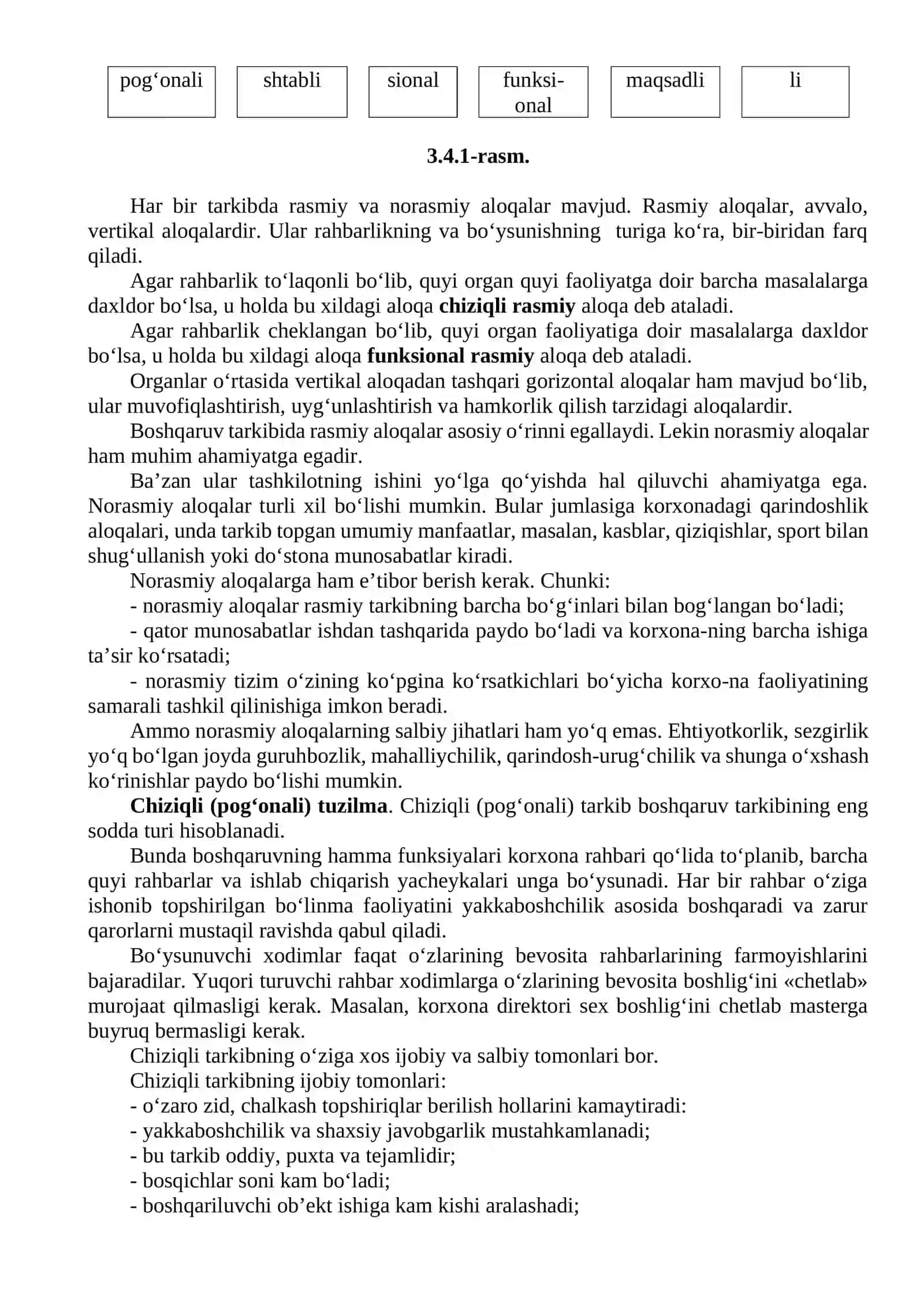 Kichik biznes va tadbirkorlik faoliyatini boshqarishning maqsadi va vazifalari 2