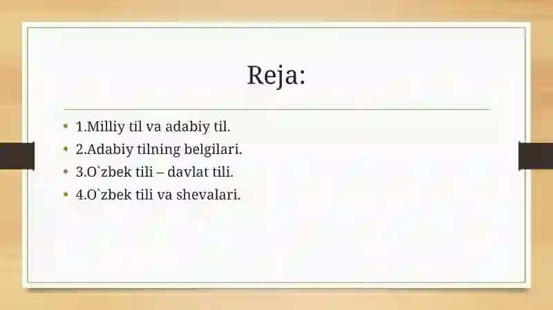 Hozirgi o`zbek tili va shevalar 2