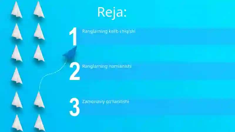Koreys tilida ranglar qanday nomlanadi? 2