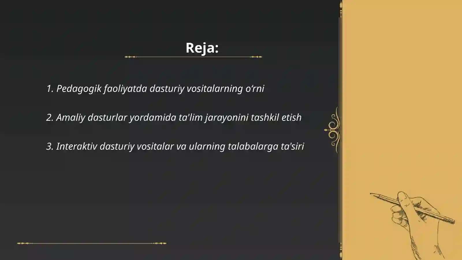 Pedagogik faoliyatda amaliy va pedagogik dasturiy vositalardan foydalanish 2