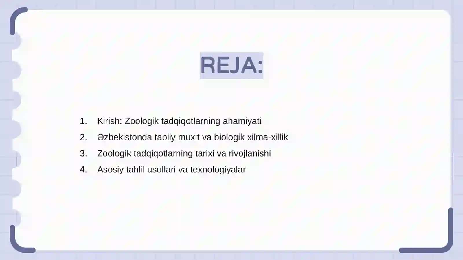 Zoologik tadqiqotlarning rivojlanishi 2