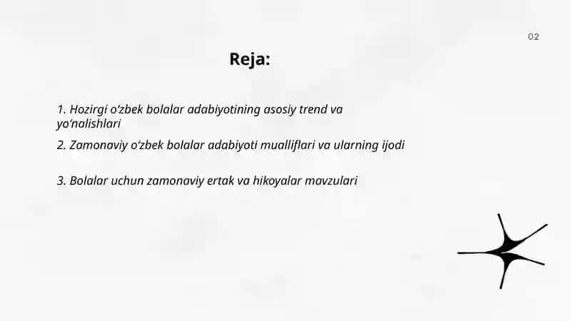 Hozirgi oʻzbek bolalar adabiyoti 2