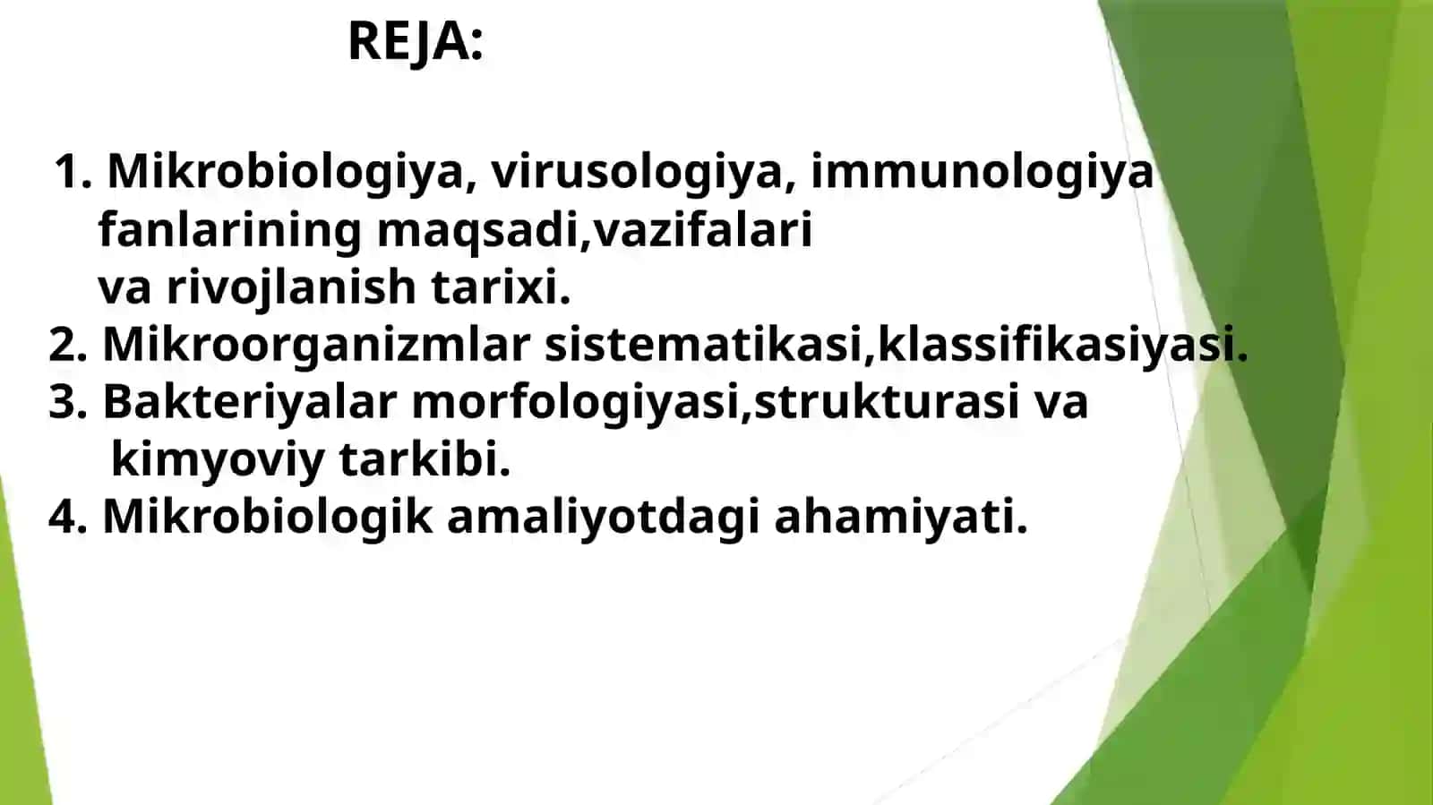 Tibbiyot mikrobiologiyasiga kirish 2